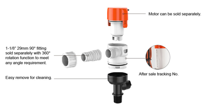 Seaflo 13C Livewell/Baitwell Pumps