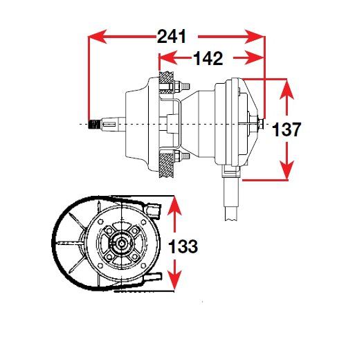 SeaStar Helm - HPS 3.0 Turn Planetary Gearing