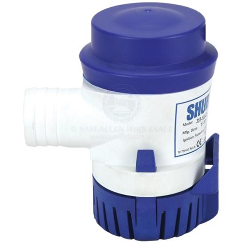 Shurflo compact submersible bilge pump 500/700/1000 GPH