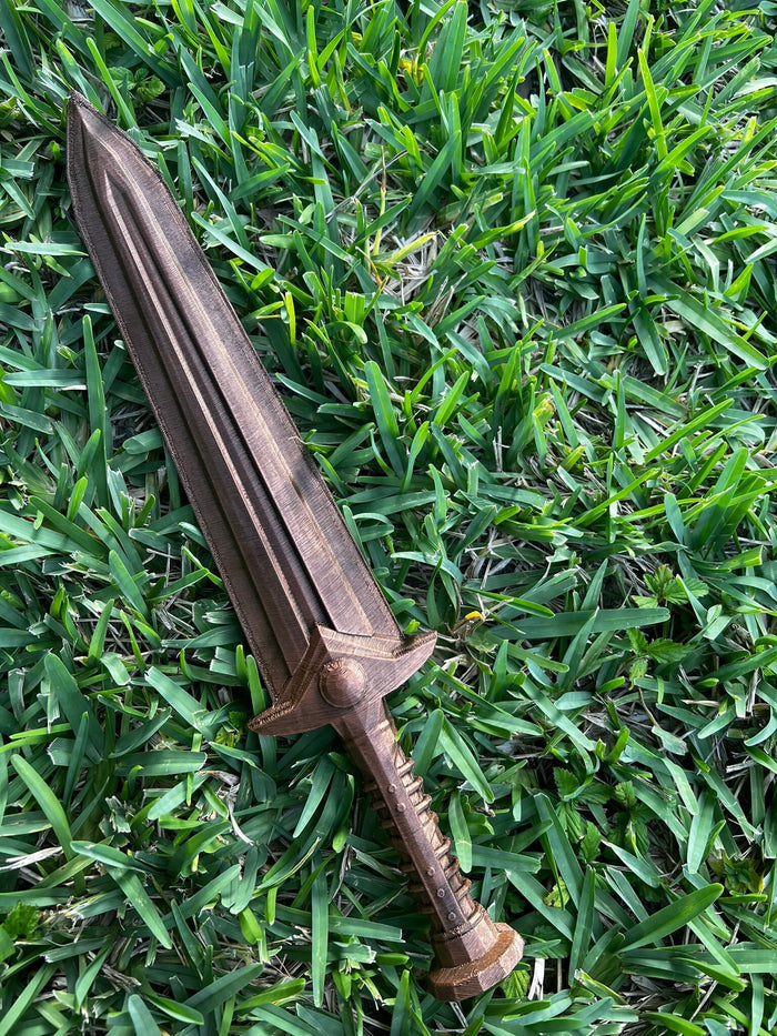 Skyrim Inspired Dwarven Dagger Replica – 3D Printed Cosplay Prop