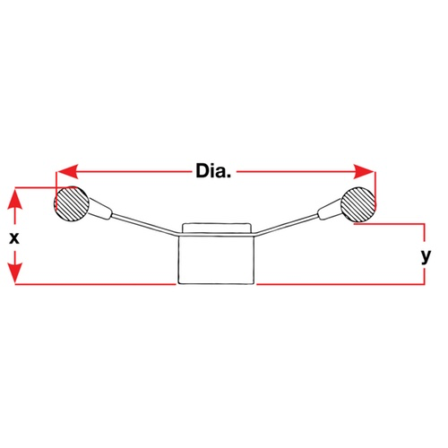 Steering Wheel - Five Spoke Stainless Steel
