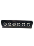 Viper 6 gang INLINE carbon fibre switch panel with 20A backlit switches