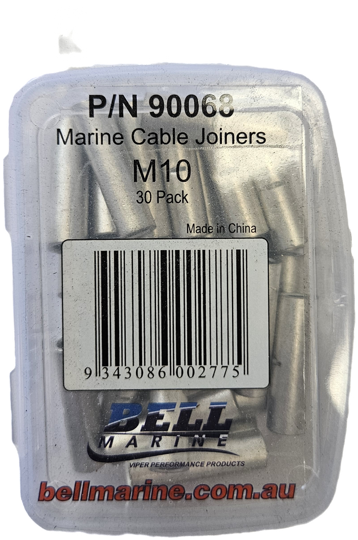 Viper Cable Joiners M10 Tinned Copper - 30 Pack - Bosuns Boat