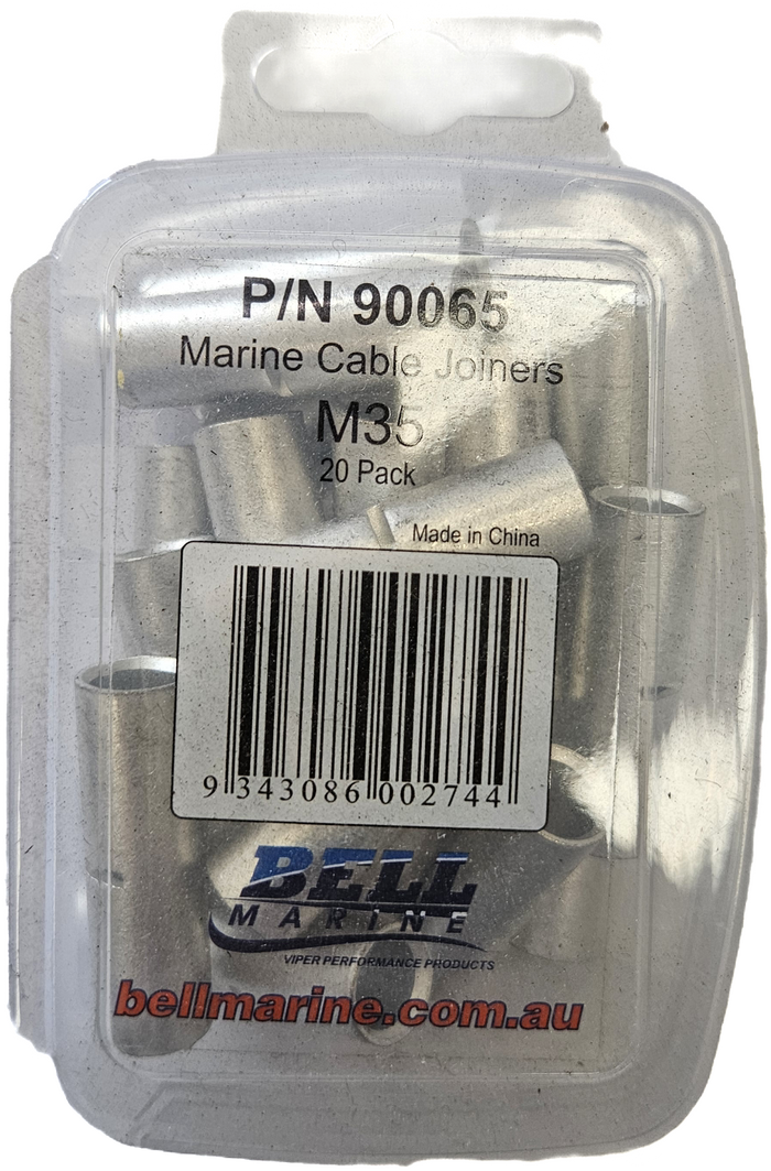 Viper Cable Joiners M35 Tinned Copper - 20 Pack