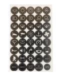 Viper Elite Series 20 amp Switch Sticker Kit - Bosuns Boat