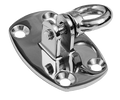 Viper Stainless Steel Flush Mount Deck Bracket with Eye Bolt