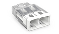 Wago 2773-402 Box of 120,Compact Splicing Connector max. 4mm" 2-conductor