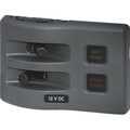 WeatherDeck 12V DC Waterproof Fuse Panel - Gray 2 Positions