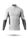 Zhik Mens Long Sleeve Spandex Top-ASH-XXL
