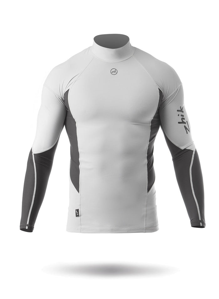 Zhik Mens Long Sleeve Spandex Top-ASH-XXL