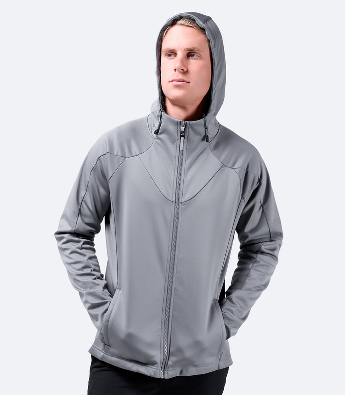Zhik Mens Tech Hoodie - Platinum
