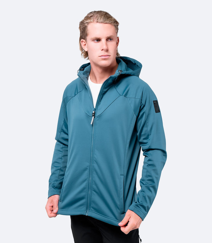 Zhik Mens Tech Hoodie - Provincial Blue