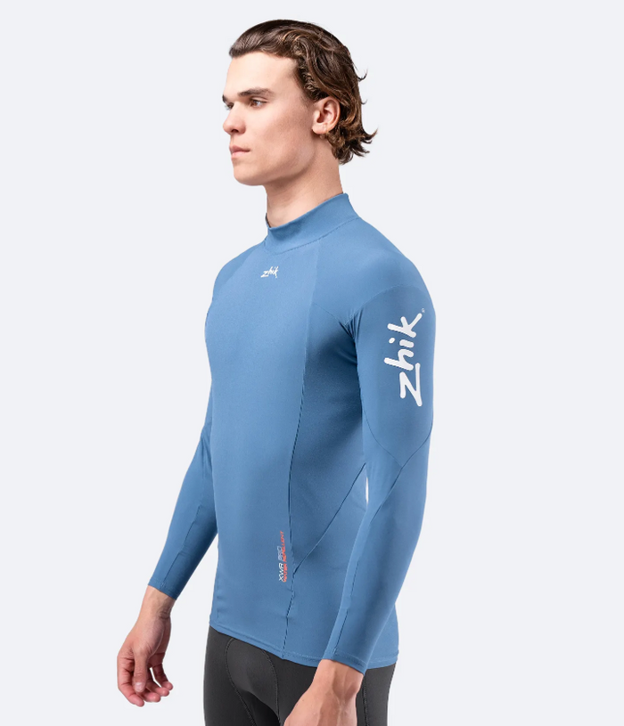Zhik Mens XWR™ Pro UPF50+ Long Sleeve Water Repellent Top (Deep Blue)